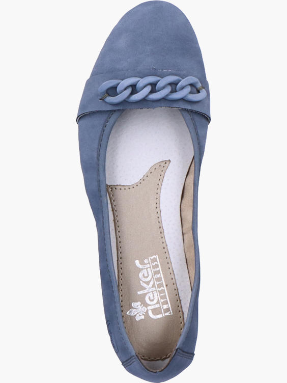 Rieker Damen Ballerinas In Blau Deichmann