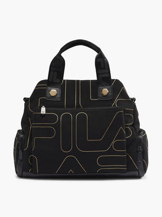 fila tasche schwarz gold