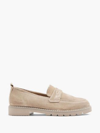 chunky suede loafers womens