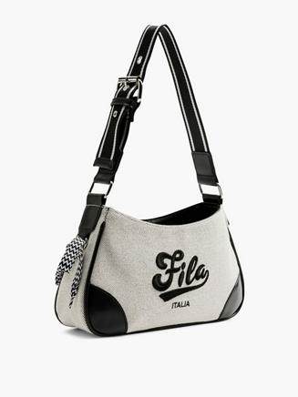 FILA Fila Italia Handbag with Adjustable Shoulder Strap in White DEICHMANN