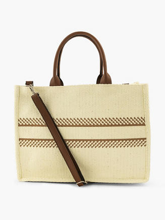 Graceland Cognac strandtas