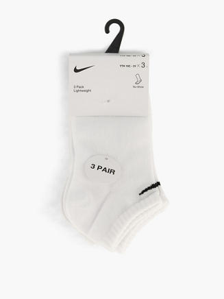Nike Witte sokken 27-35 3pak