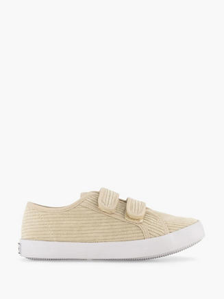 Vty Beige canvas sneaker velcro 