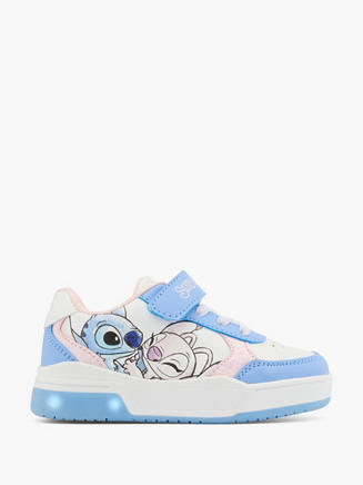Stitch Blauwe sneaker klittenband litchjes Stitch