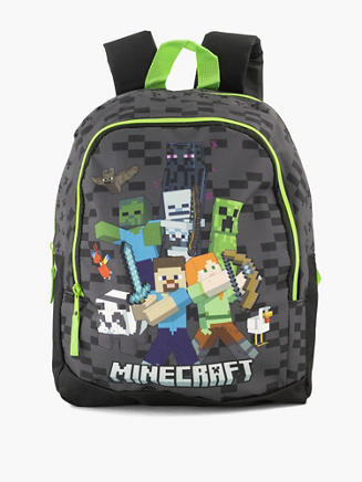 Minecraft Grijze rugzak Minecraft