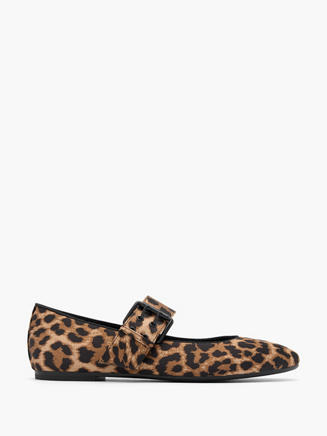 Graceland Panterprint ballerina mary jane