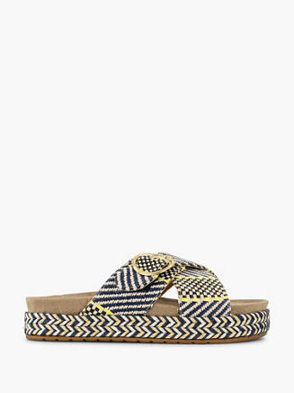Claudia Ghizzani Blauwe slipper