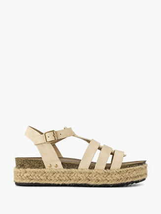 Claudia Ghizzani Beige sandaal