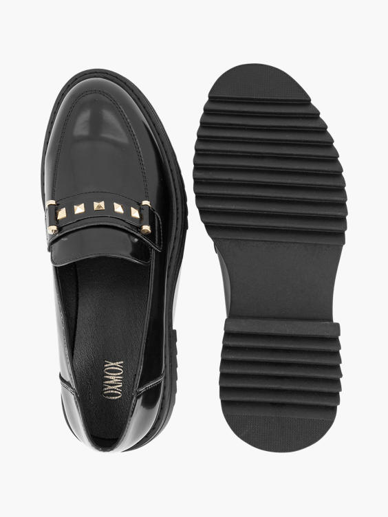 Zwarte loafer studs