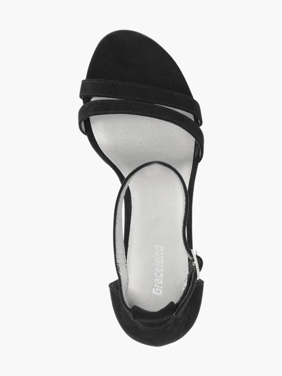 Graceland) Zwarte sandalette van Zwart | vanHaren
