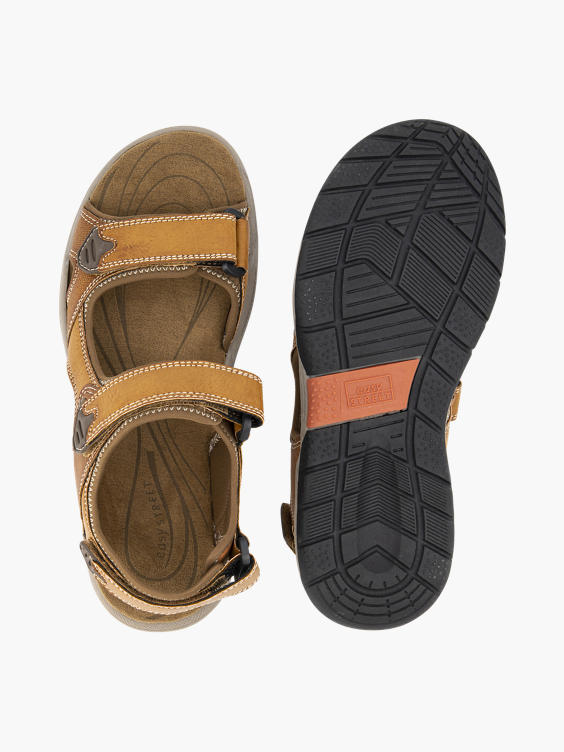 Bruine sandaal klittenband