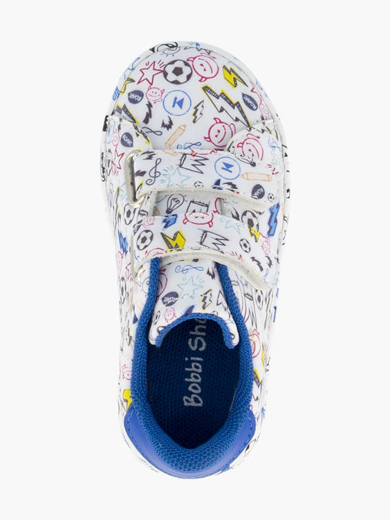 Witte sneaker all over print