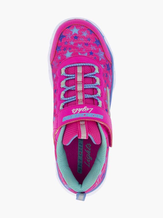 Roze lightweight sneaker lichtjes