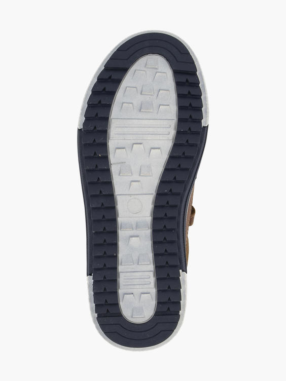 Bruine sneaker klittenband