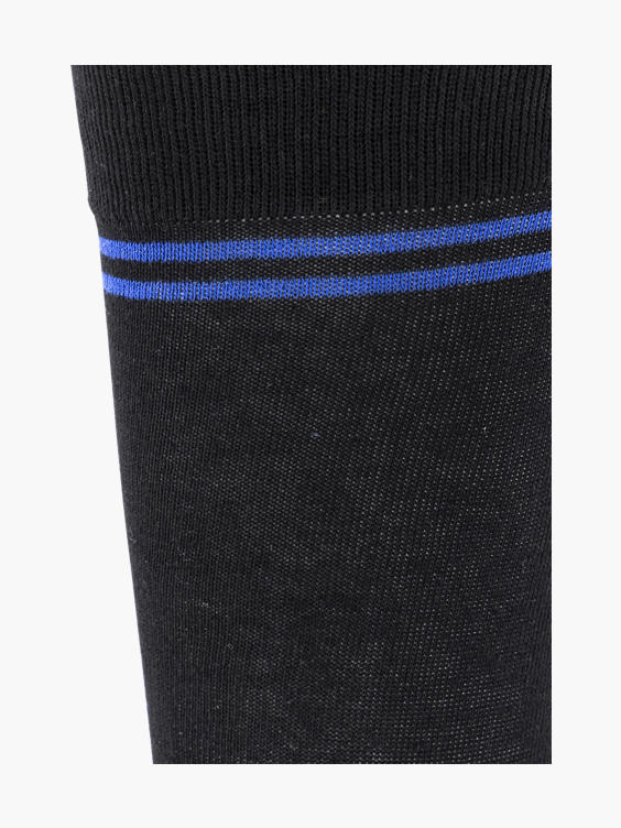 Zwarte sokken 3 pak mt 41-46
