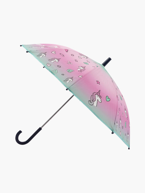 Roze kinder paraplu unicorn