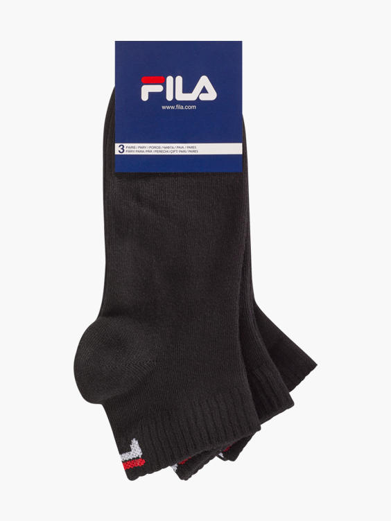 FILA) Socken 3 Pack in schwarz | Dosenbach