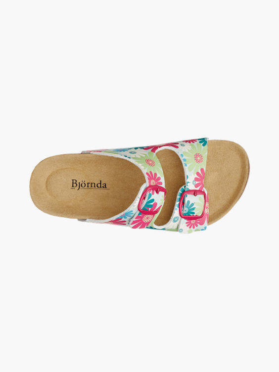 Junior Girls Graceland Floral Footbed Sandal