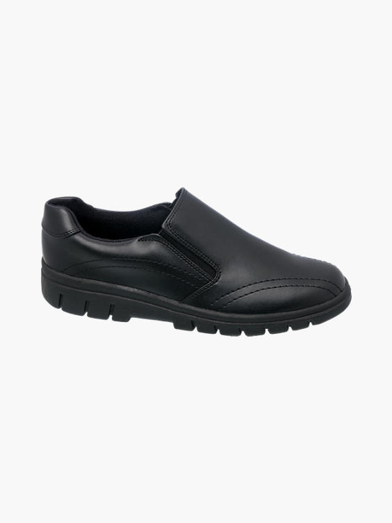 Ladies Black Slip On Casual Shoes