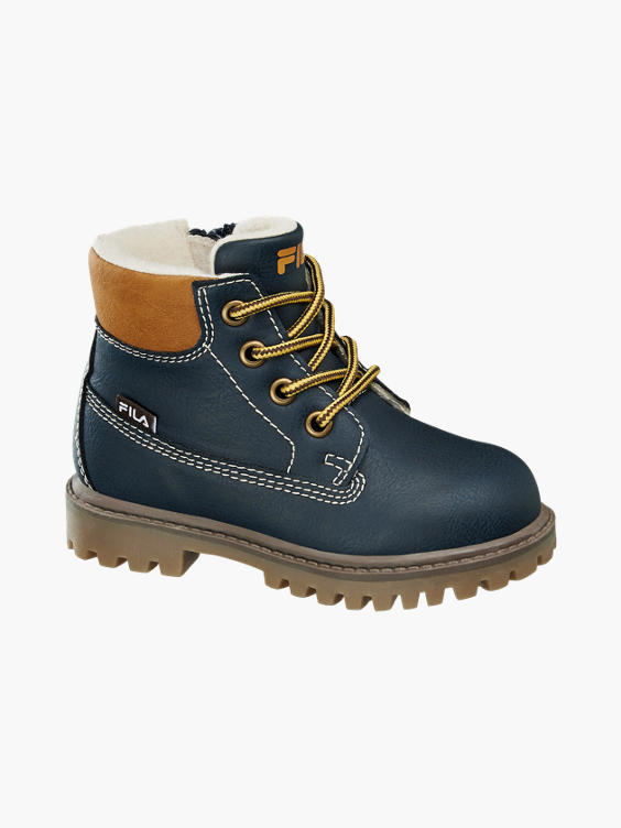 Toddler Boy Navy Lace Up Fila Boot
