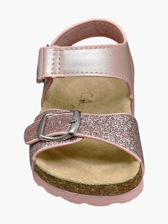 Toddler Girls Glitter Footbed Sandals