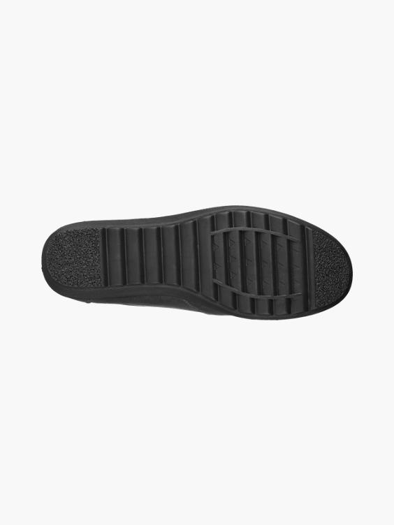 Ladies Black Slip-on Comfort Shoes