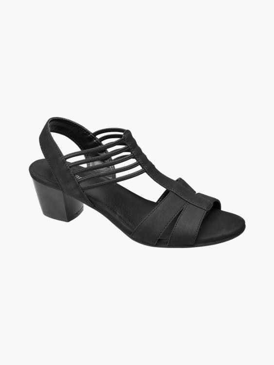 lamp uitgehongerd speer Graceland) Zwarte sandaal elastiek van Zwart | vanHaren