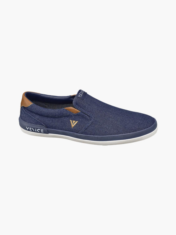 Venice Mens Casual Slip-on Canvas Shoes