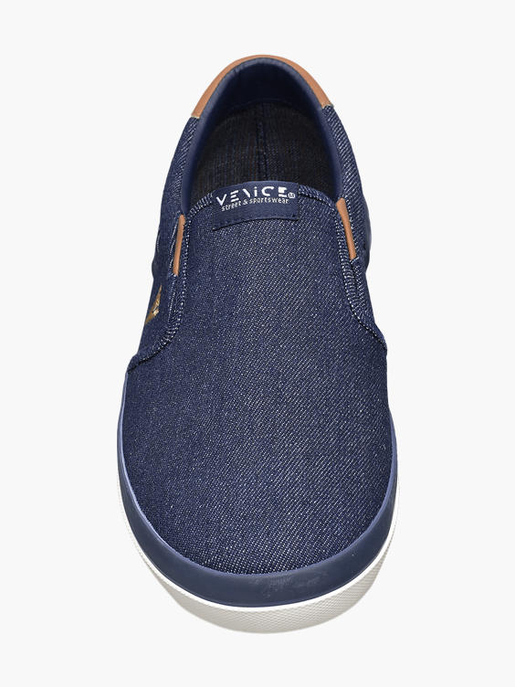 Venice Mens Casual Slip-on Canvas Shoes