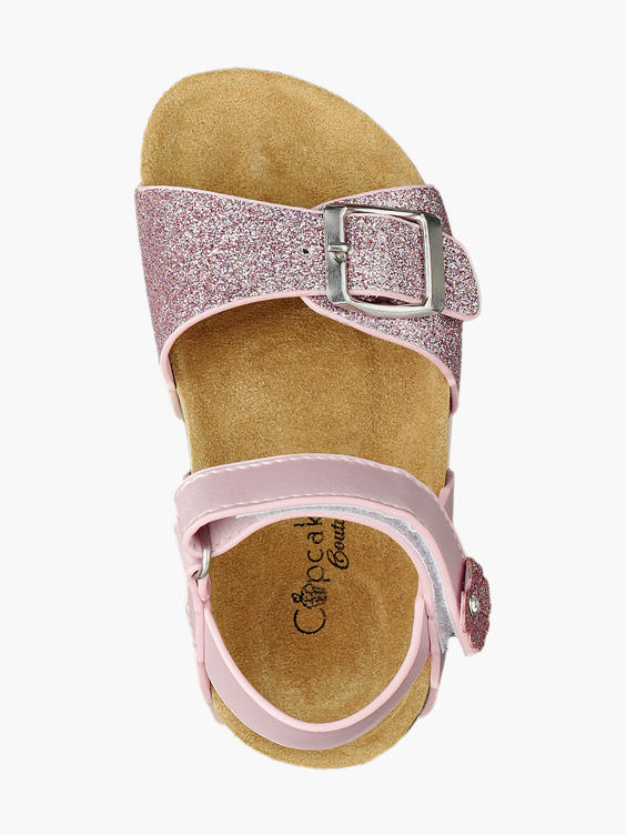 Roze sandaal glitters
