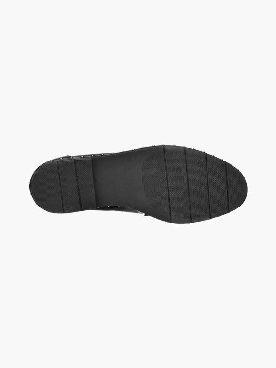 Zwarte lak loafer