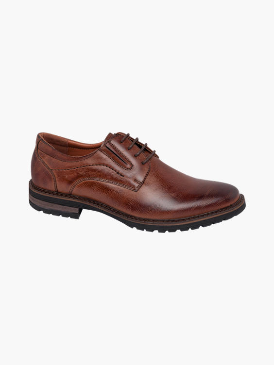 Mens Memphis One Brown Formal Lace-up Shoes