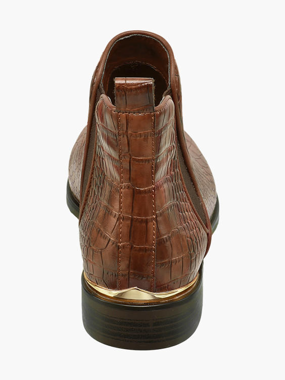 Bruine chelsea boot