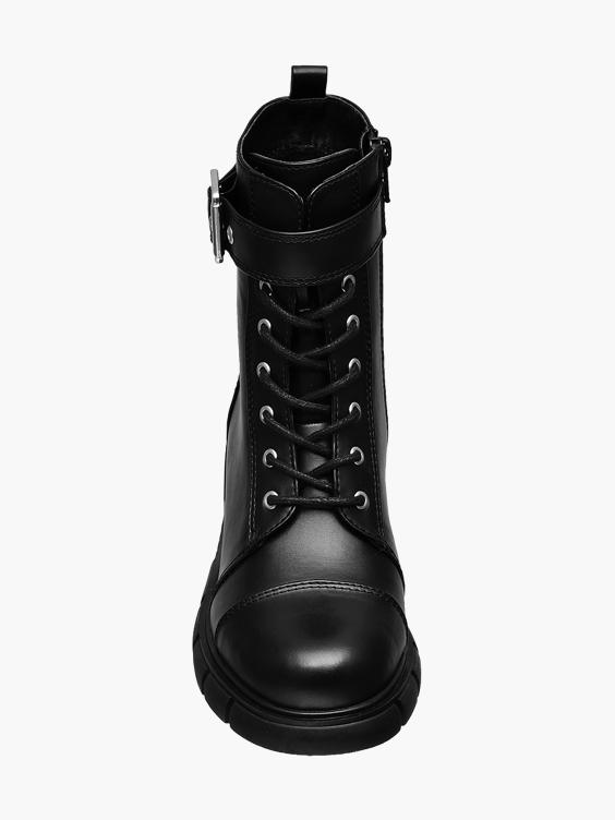Teen Girl Chunky Lace-up Ankle Boots