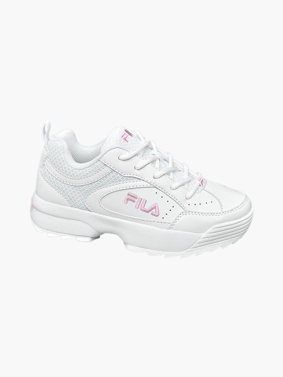 Junior Girls Chunky Fila Lace-up Trainers