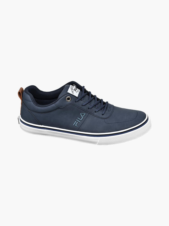 Mens Fila Navy Lace-up Trainers