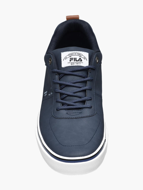 Mens Fila Navy Lace-up Trainers