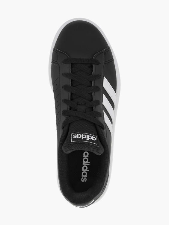 Zwarte adidas Grand Court Base sneaker