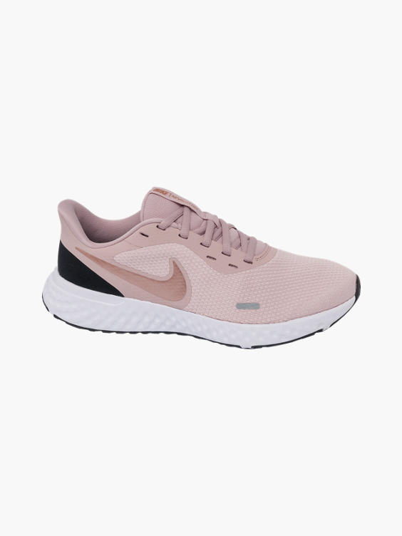 (Nike) Ladies Nike Revolution 5 Lace-up Trainers in Pink | DEICHMANN