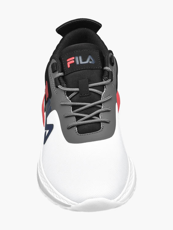 Mens Fila Black/ White Lace-up Trainers