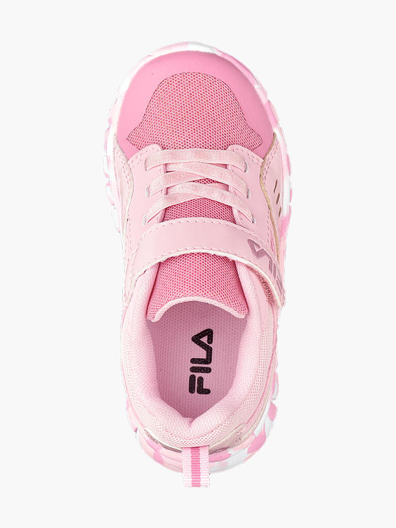 Roze lightweight sneaker klittenband
