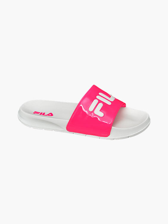 voorzichtig Jurassic Park thema FILA) Ladies Fila Pink/ White Slides in White | DEICHMANN
