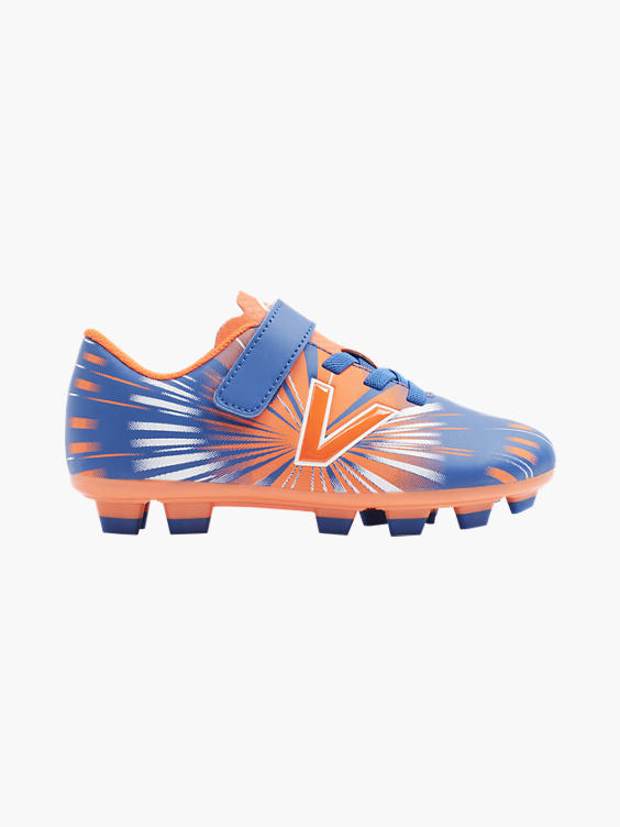 Junior Orange/Royal Blue Football Boots