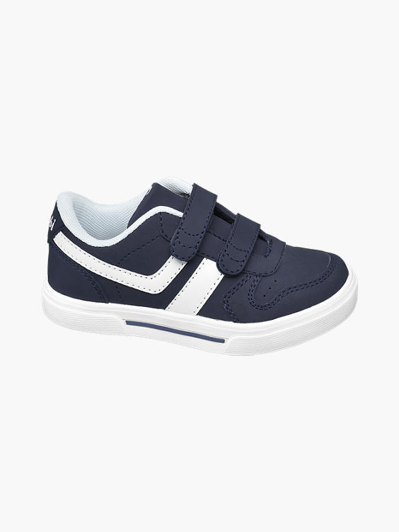 Toddler Boy Navy Twin Strap Trainers