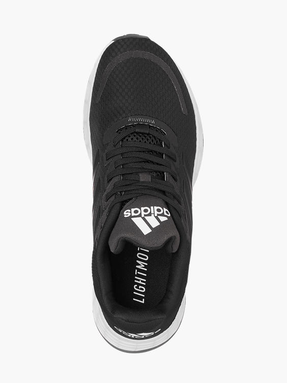(adidas) Ladies Adidas Duramo Black Laceup Trainers in Black DEICHMANN