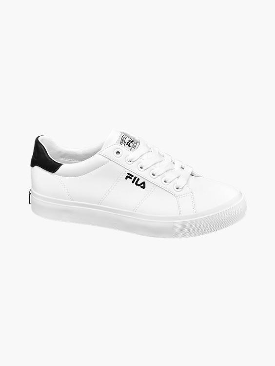 Ladies Fila White Lace-up Trainers 