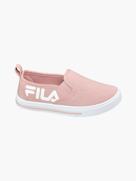 Toddler Girls Fila Pink Canvas Slip-on Shoes