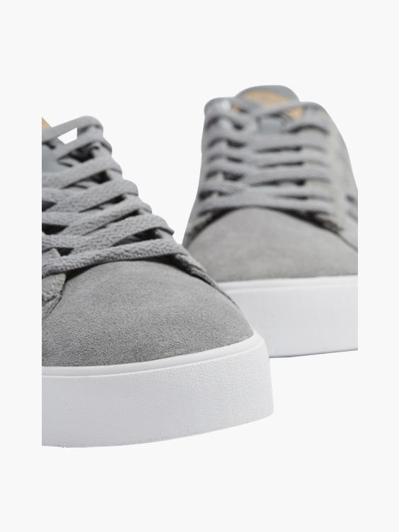Daily 3.0 Grey Suede Lace Up Trainers