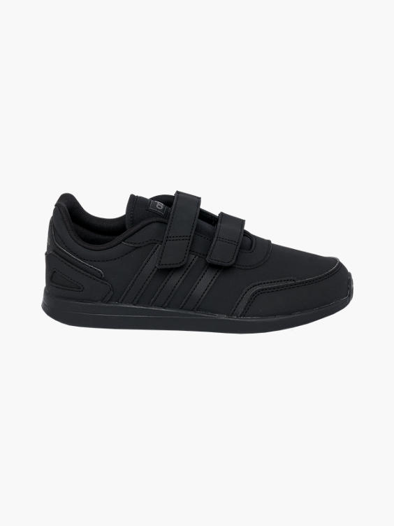 Junior Boys Adidas VS Switch Black Touch Strap Trainers