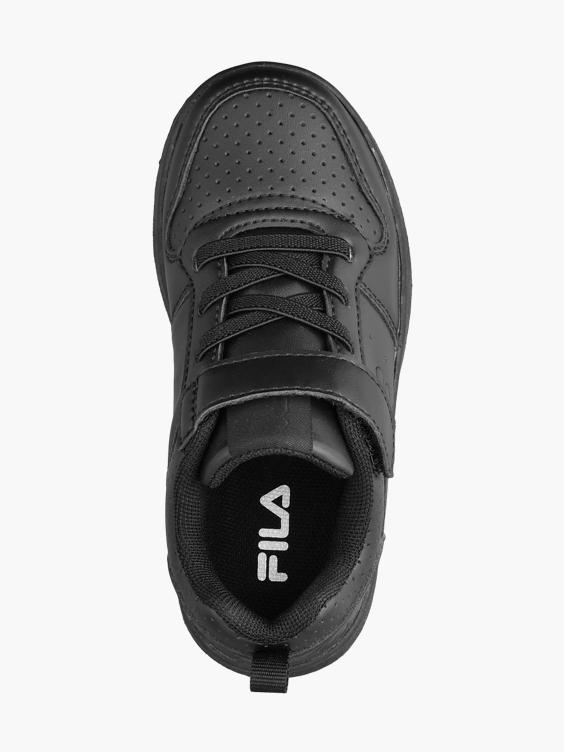 Toddler Boys Fila Black Touch Strap Trainers